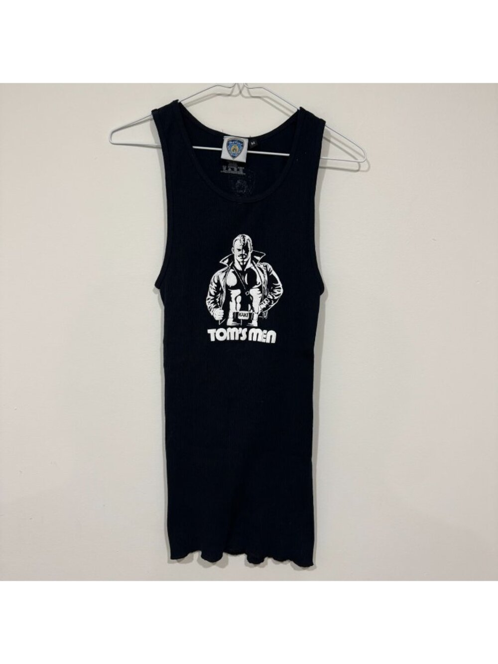 Vintage 2000s Tom of Finland Tom's Men Tank Top Size M Gay Pride LGTBQ Leather